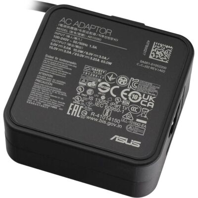 Asus 0A001-00449500 (65 W), Notebook Netzteil, Schwarz Asus 0A001-00449500 (65 W), Notebook Netzteil, Schwarz