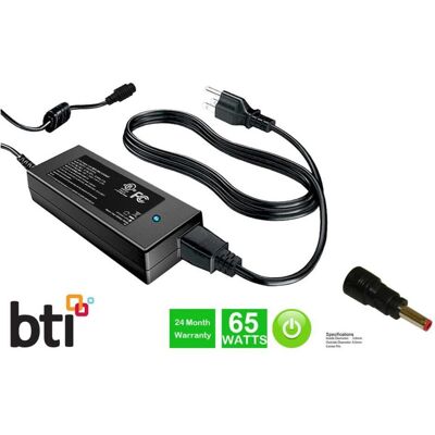 BTI Alternative to DELL AC Adapter 65W 3 Pin (65 W), Notebook Netzteil, Schwarz BTI Alternative to DELL AC Adapter 65W 3 Pin (65 W), Notebook Netzteil, Schwarz
