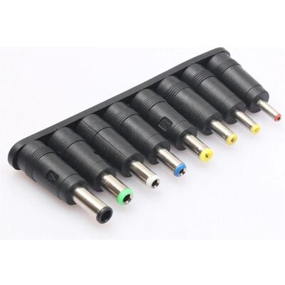 PowerGuard 8-in-1 Notebook Ladeadapter-Plugs (100 W), Notebook Netzteil, Schwarz PowerGuard 8-in-1 Notebook Ladeadapter-Plugs (100 W), Notebook Netzteil, Schwarz