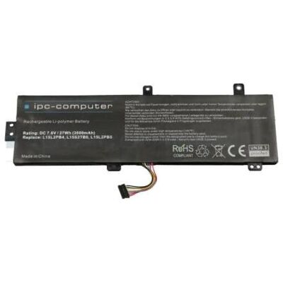 Lenovo BATTERY LG L15L2PB4 7.6V30Wh2c (2 Zellen, 4050 mAh), Notebook Akku, Schwarz Lenovo BATTERY LG L15L2PB4 7.6V30Wh2c (2 Zellen, 4050 mAh), Notebook Akku, Schwarz
