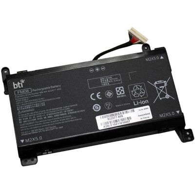 Origin Storage BTI 8C BATTERY HP OMEN 17 (8 Zellen, 5973 mAh), Notebook Akku, Schwarz Origin Storage BTI 8C BATTERY HP OMEN 17 (8 Zellen, 5973 mAh), Notebook Akku, Schwarz