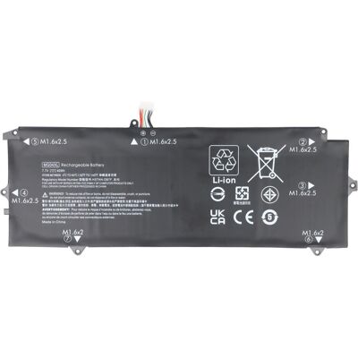 AccuCell Akku HP Elite X2 1012 G1 (5195 mAh), Notebook Akku AccuCell Akku HP Elite X2 1012 G1 (5195 mAh), Notebook Akku