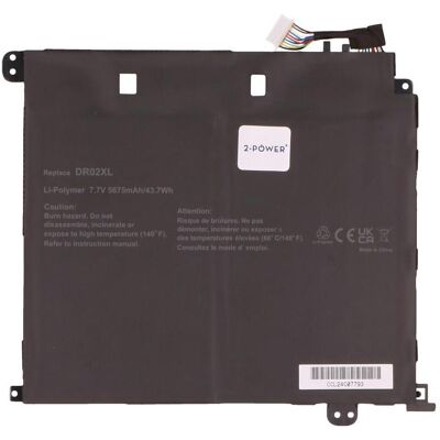2-Power Main Battery Pack 7.7V 5675mAh (5675 mAh), Notebook Akku 2-Power Main Battery Pack 7.7V 5675mAh (5675 mAh), Notebook Akku