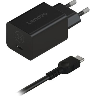 Lenovo GaN Nano (65 W), Notebook Netzteil, Schwarz Lenovo GaN Nano (65 W), Notebook Netzteil, Schwarz