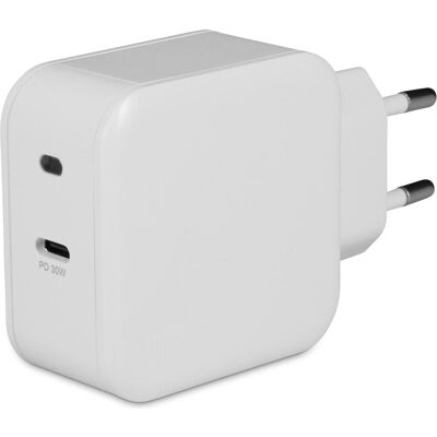 LMP USB-Wandladegerät USB-C 30W PD (30 W, 1 Port), USB Ladegerät, Weiss LMP USB-Wandladegerät USB-C 30W PD (30 W, 1 Port), USB Ladegerät, Weiss