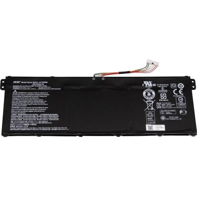 Acer BATTERY.4820MAH.56WH.3S1P.AP19 (3 Zellen, 4820 mAh), Notebook Akku, Schwarz Acer BATTERY.4820MAH.56WH.3S1P.AP19 (3 Zellen, 4820 mAh), Notebook Akku, Schwarz