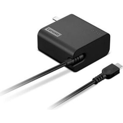Lenovo 65W dual-port power adapter (65 W), Notebook Netzteil, Schwarz Lenovo 65W dual-port power adapter (65 W), Notebook Netzteil, Schwarz
