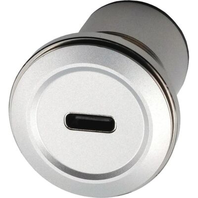 EXSYS Einbau-Adapter USB-C BU-BU (USB Typ-C, 2.23 cm), Data + Video Adapter, Silber EXSYS Einbau-Adapter USB-C BU-BU (USB Typ-C, 2.23 cm), Data + Video Adapter, Silber