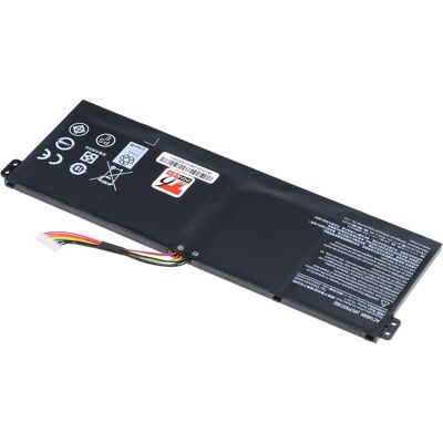 T6 Power Baterie Acer Aspire ES1-711, E5-721, V3-371, Swift SF314-52,,, 4cell, Li-ion (4 Zellen, 3150 mAh), Notebook Akku, Schwarz T6 Power Baterie Acer Aspire ES1-711, E5-721, V3-371, Swift SF314-52,,, 4cell, Li-ion (4 Zellen, 3150 mAh), Notebook Akku, Schwarz