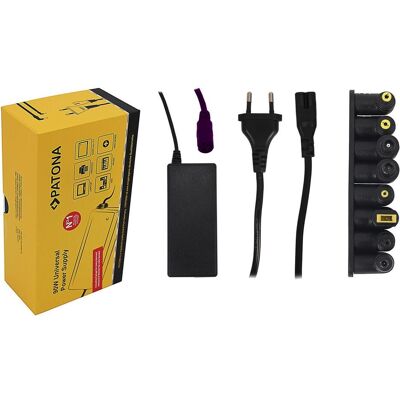 Patona Universal 90W 15-20V Netzeil (90 W), Notebook Netzteil, Schwarz Patona Universal 90W 15-20V Netzeil (90 W), Notebook Netzteil, Schwarz