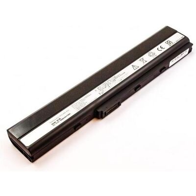 AccuCell Akku ASUS K42, K53, A32-K52 (5200 mAh), Notebook Akku, Schwarz AccuCell Akku ASUS K42, K53, A32-K52 (5200 mAh), Notebook Akku, Schwarz