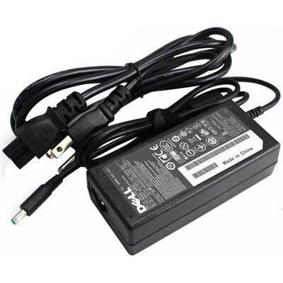 Dell AC Adapter 65W 3 Pin (65 W), Notebook Netzteil, Schwarz Dell AC Adapter 65W 3 Pin (65 W), Notebook Netzteil, Schwarz