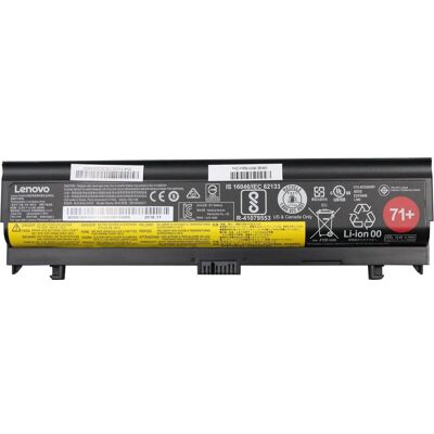 Lenovo Battery 71+ 6 Cell (6 Zellen, 4400 mAh), Notebook Akku, Schwarz Lenovo Battery 71+ 6 Cell (6 Zellen, 4400 mAh), Notebook Akku, Schwarz