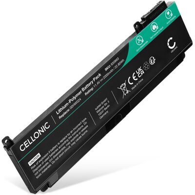 Cellonic Akku für Lenovo ThinkPad T470s, T460s, T460, T460p (2000 mAh), Notebook Akku, Schwarz Cellonic Akku für Lenovo ThinkPad T470s, T460s, T460, T460p (2000 mAh), Notebook Akku, Schwarz