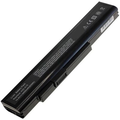 Medion Notebookakku (6 Zellen, 4400 mAh), Notebook Akku, Schwarz Medion Notebookakku (6 Zellen, 4400 mAh), Notebook Akku, Schwarz