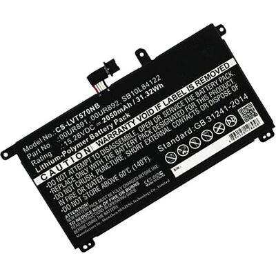 AGI - Lenovo ThinkPad P51s(20JY/20K0) - 2050mAh - Schwarz - Akku AGI - Lenovo ThinkPad P51s(20JY/20K0) - 2050mAh - Schwarz - Akku