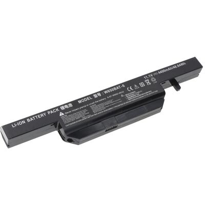 AccuCell Akku Clevo W650 (4400 mAh), Notebook Akku, Schwarz AccuCell Akku Clevo W650 (4400 mAh), Notebook Akku, Schwarz