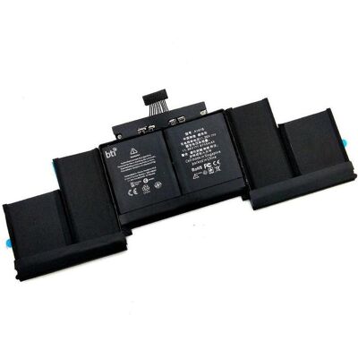 Origin Storage BTI - Laptop-Batterie (gleichwertig mit: Apple A1618) (6 Zellen, 8600 mAh), Notebook Akku, Schwarz Origin Storage BTI - Laptop-Batterie (gleichwertig mit: Apple A1618) (6 Zellen, 8600 mAh), Notebook Akku, Schwarz