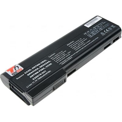 T6 Power Baterie HP ProBook 6360b, 6460b, 6470b, 6560b, 6570b, 8460, 8470, 8560, 8cell (9 Zellen, 7800 mAh), Notebook Akku, Schwarz T6 Power Baterie HP ProBook 6360b, 6460b, 6470b, 6560b, 6570b, 8460, 8470, 8560, 8cell (9 Zellen, 7800 mAh), Notebook Akku, Schwarz