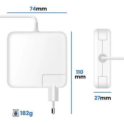 Avizar 60W MagSafe 2 Netzteil MacBook Pro A1425, Notebook Netzteil, Weiss Avizar 60W MagSafe 2 Netzteil MacBook Pro A1425, Notebook Netzteil, Weiss