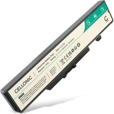 Cellonic Akku für Lenovo G710, B590, ThinkPad E530, B5400, G510, G410, M490s, E4430 (4400 mAh), Notebook Akku, Schwarz Cellonic Akku für Lenovo G710, B590, ThinkPad E530, B5400, G510, G410, M490s, E4430 (4400 mAh), Notebook Akku, Schwarz