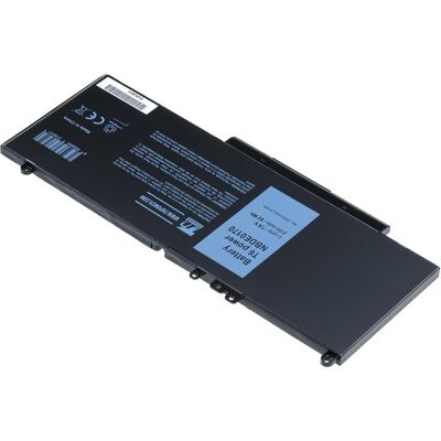 T6 Power Baterie Dell Latitude E5270, E5470, E5570, Precision 15 3510,,, 4cell, Li-pol (4 Zellen, 8100 mAh), Notebook Akku, Schwarz T6 Power Baterie Dell Latitude E5270, E5470, E5570, Precision 15 3510,,, 4cell, Li-pol (4 Zellen, 8100 mAh), Notebook Akku, Schwarz