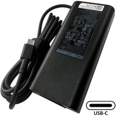 SIL 65W Netzadapter 5V/9V/15V/20V, USB-C, Original DELL CJG9W (65 W), Notebook Netzteil, Schwarz SIL 65W Netzadapter 5V/9V/15V/20V, USB-C, Original DELL CJG9W (65 W), Notebook Netzteil, Schwarz