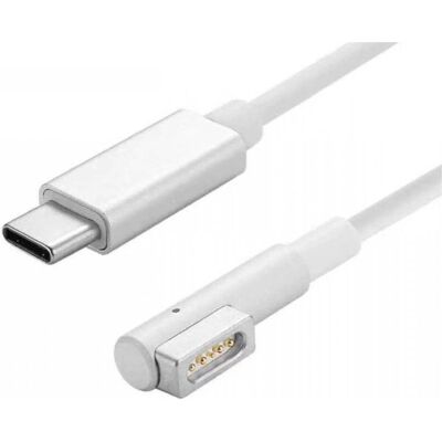 PowerGuard USB-C auf MagSafe Ladekabel für MacBook Air, Pro (2008-2012) L-Style (60 W), Notebook Netzteil, Weiss PowerGuard USB-C auf MagSafe Ladekabel für MacBook Air, Pro (2008-2012) L-Style (60 W), Notebook Netzteil, Weiss