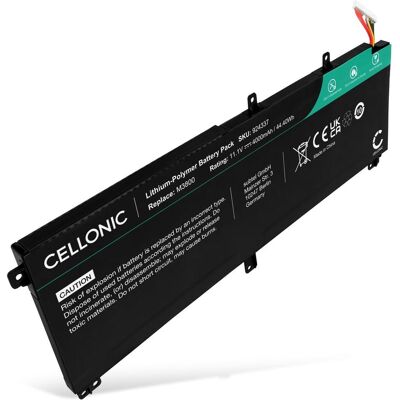 Cellonic Akku für Dell XPS 15 9530, Precision M3800 (3800-9325), (CA006M3800MUMWS) (4000 mAh), Notebook Akku, Schwarz Cellonic Akku für Dell XPS 15 9530, Precision M3800 (3800-9325), (CA006M3800MUMWS) (4000 mAh), Notebook Akku, Schwarz