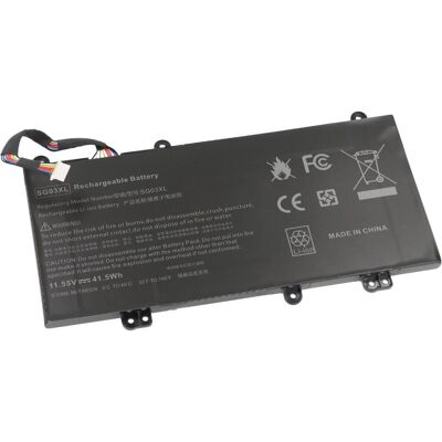 AccuCell Akku HP Pavilion 14-AL100 (3600 mAh), Notebook Akku, Schwarz AccuCell Akku HP Pavilion 14-AL100 (3600 mAh), Notebook Akku, Schwarz