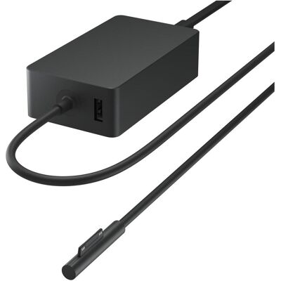 Microsoft Surface 65W Power Supply (65 W), Notebook Netzteil, Schwarz Microsoft Surface 65W Power Supply (65 W), Notebook Netzteil, Schwarz
