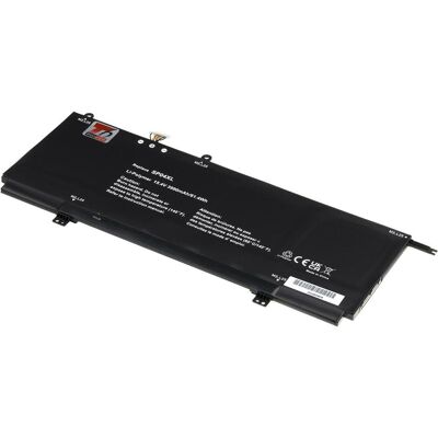 T6 Power Battery for HP Specter 13-ap0000 x360 series, 3990mAh, 61.4Wh, 4cell, Li-pol (4 Zellen, 3990 mAh), Notebook Akku, Schwarz T6 Power Battery for HP Specter 13-ap0000 x360 series, 3990mAh, 61.4Wh, 4cell, Li-pol (4 Zellen, 3990 mAh), Notebook Akku, Schwarz