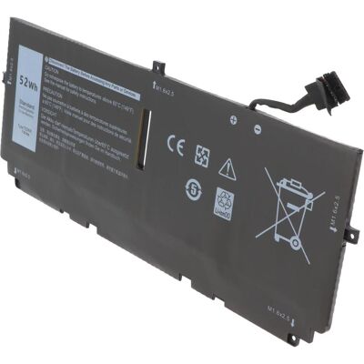 AccuCell Akku Dell XPS 13 9300 (6840 mAh), Notebook Akku, Schwarz AccuCell Akku Dell XPS 13 9300 (6840 mAh), Notebook Akku, Schwarz