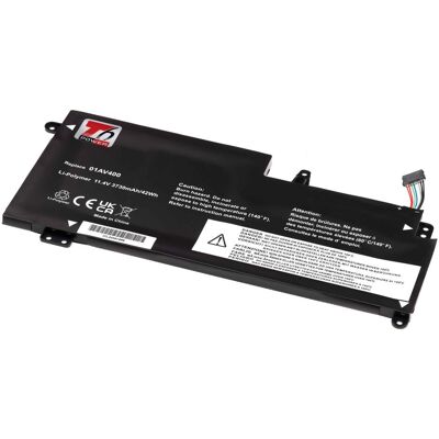 T6 Power Baterie Lenovo ThinkPad 13 20GJ/20GK, 20GL/20GM serie,,, 3cell, Li-Pol (3 Zellen, 3730 mAh), Notebook Akku, Schwarz T6 Power Baterie Lenovo ThinkPad 13 20GJ/20GK, 20GL/20GM serie,,, 3cell, Li-Pol (3 Zellen, 3730 mAh), Notebook Akku, Schwarz