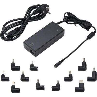 Ewent EW3969 (90 W), Notebook Netzteil, Schwarz Ewent EW3969 (90 W), Notebook Netzteil, Schwarz