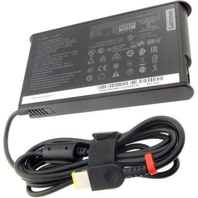 SIL Power adapter 170W, 20V YOGA con., original Lenovo (170 W), Notebook Netzteil, Schwarz SIL Power adapter 170W, 20V YOGA con., original Lenovo (170 W), Notebook Netzteil, Schwarz