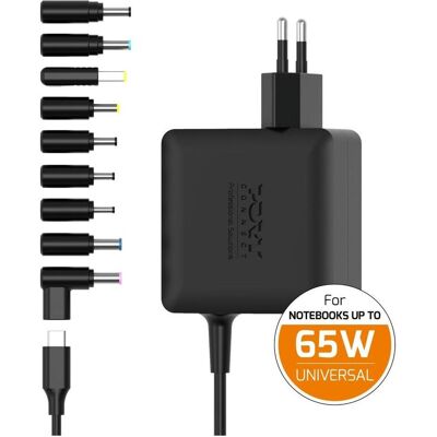 Port Designs Port Netzteil GaN 65W - Universal, EU-Stecker (65 W, 1 Port), USB Ladegerät, Schwarz Port Designs Port Netzteil GaN 65W - Universal, EU-Stecker (65 W, 1 Port), USB Ladegerät, Schwarz