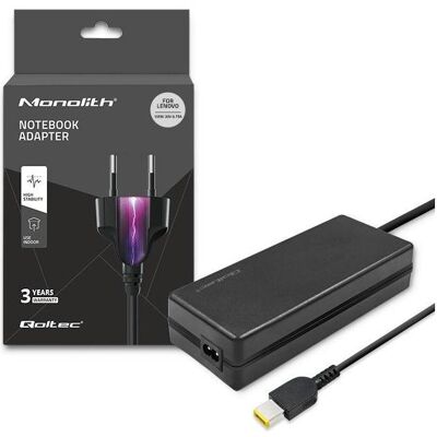 Qoltec 51031 Power Adapter Skirta Lenovo 135W 20V 6.75A Slim Tip Pin Power Kabelis (135 W), Notebook Netzteil, Schwarz Qoltec 51031 Power Adapter Skirta Lenovo 135W 20V 6.75A Slim Tip Pin Power Kabelis (135 W), Notebook Netzteil, Schwarz