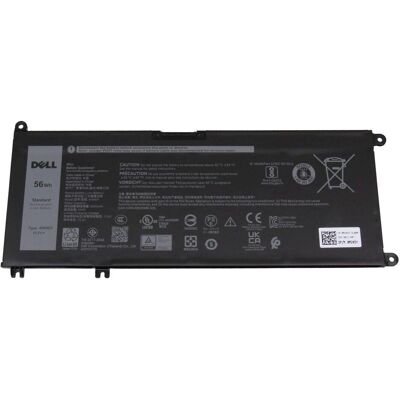 Dell Battery, 56WHR, 4 Cell (4 Zellen, 3500 mAh), Notebook Akku, Schwarz Dell Battery, 56WHR, 4 Cell (4 Zellen, 3500 mAh), Notebook Akku, Schwarz