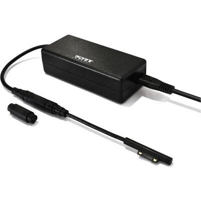 Port Designs 900102 (60 W), Notebook Netzteil, Schwarz Port Designs 900102 (60 W), Notebook Netzteil, Schwarz
