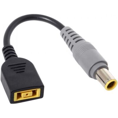 PowerGuard Lenovo IBM Thinkpad Square Stecker zu Rund Barrel DC Stecker 7.9 mm Adapter (90 W), Notebook Netzteil, Schwarz PowerGuard Lenovo IBM Thinkpad Square Stecker zu Rund Barrel DC Stecker 7.9 mm Adapter (90 W), Notebook Netzteil, Schwarz