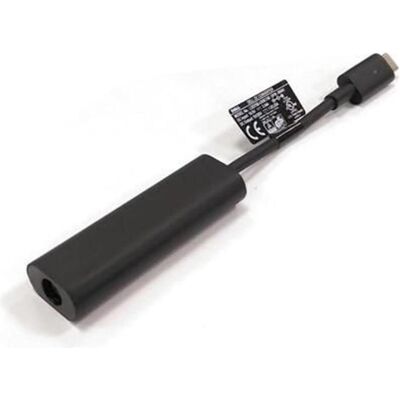 Dell Adapter Barrel to USB-C (65 W), Notebook Netzteil, Schwarz Dell Adapter Barrel to USB-C (65 W), Notebook Netzteil, Schwarz