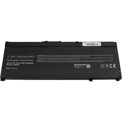 IPC 917678-172 (4 Zellen, 4380 mAh), Notebook Akku, Schwarz IPC 917678-172 (4 Zellen, 4380 mAh), Notebook Akku, Schwarz