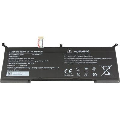 Medion 548471-3S1P (3 Zellen, 5600 mAh), Notebook Akku, Schwarz Medion 548471-3S1P (3 Zellen, 5600 mAh), Notebook Akku, Schwarz