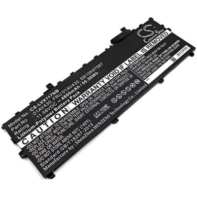 NoName Battery for Lenovo ThinkPad X1 Carbon 2017 etc (3 Zellen), Notebook Akku NoName Battery for Lenovo ThinkPad X1 Carbon 2017 etc (3 Zellen), Notebook Akku