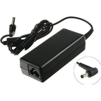 Delta AC Adapter 3.42A, 65W 19V 3 Pin Socket includes power cable (65 W), Notebook Netzteil, Schwarz Delta AC Adapter 3.42A, 65W 19V 3 Pin Socket includes power cable (65 W), Notebook Netzteil, Schwarz