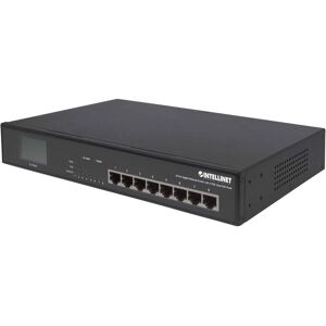 Intellinet 8Port Gigabit Ethernet Switch Ultra PoEPorts und LCDAnzeige /1000Ports 4 (8 Ports), Netzwerk Switch, Schwarz Intellinet 8Port Gigabit Ethernet Switch Ultra PoEPorts und LCDAnzeige /1000Ports 4 (8 Ports), Netzwerk Switch, Schwarz