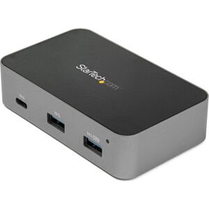StarTech HB31C2A1CGS (USB-C, 3 Ports), Dockingstation + USB Hub, Schwarz, Grau StarTech HB31C2A1CGS (USB-C, 3 Ports), Dockingstation + USB Hub, Schwarz, Grau
