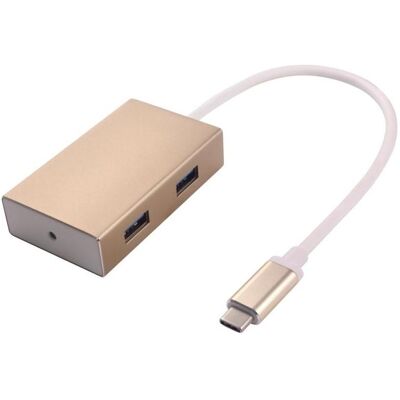 Aten PremiumCord USB3.1 hub 4x USB3.0 hlinÃkovà pouzdro (USB-A, 4 Ports), Dockingstation + USB Hub, Silber Aten PremiumCord USB3.1 hub 4x USB3.0 hlinÃkovà pouzdro (USB-A, 4 Ports), Dockingstation + USB Hub, Silber