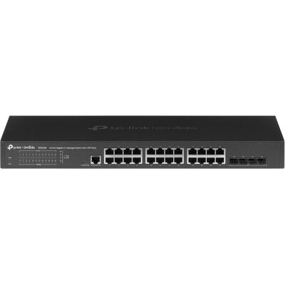 TP-Link TL-SG3428 (28 Ports), Netzwerk Switch, Schwarz TP-Link TL-SG3428 (28 Ports), Netzwerk Switch, Schwarz